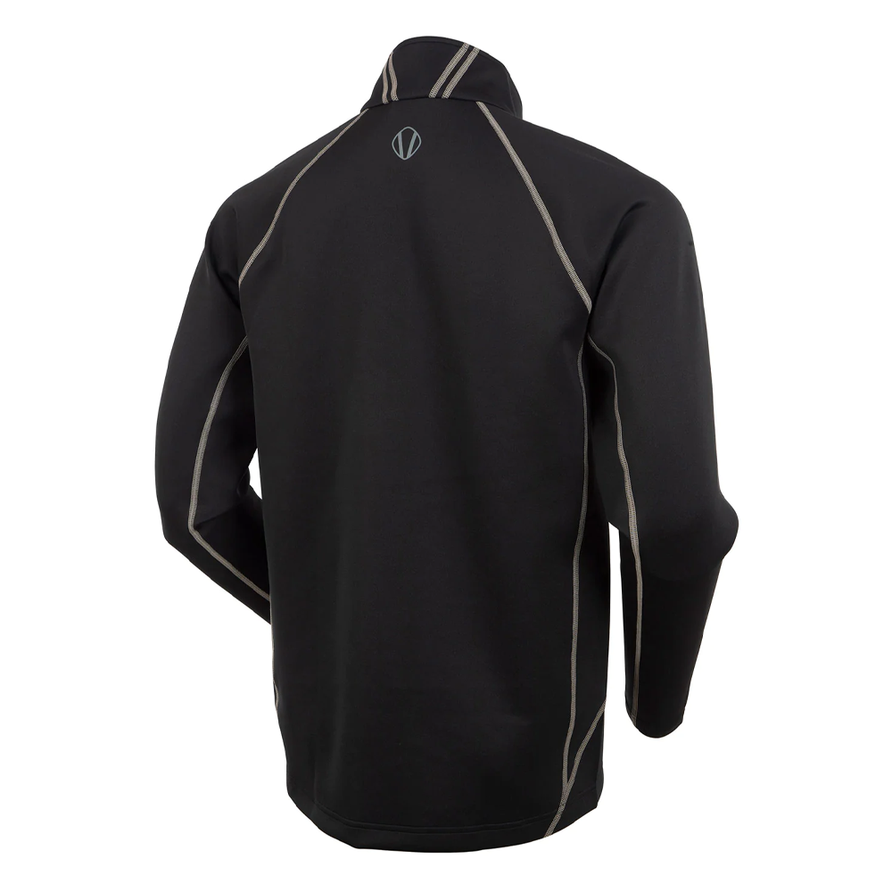 Tour Edge Men's Allendale 2.0 Water Repellant Pullover by Sunice -Black