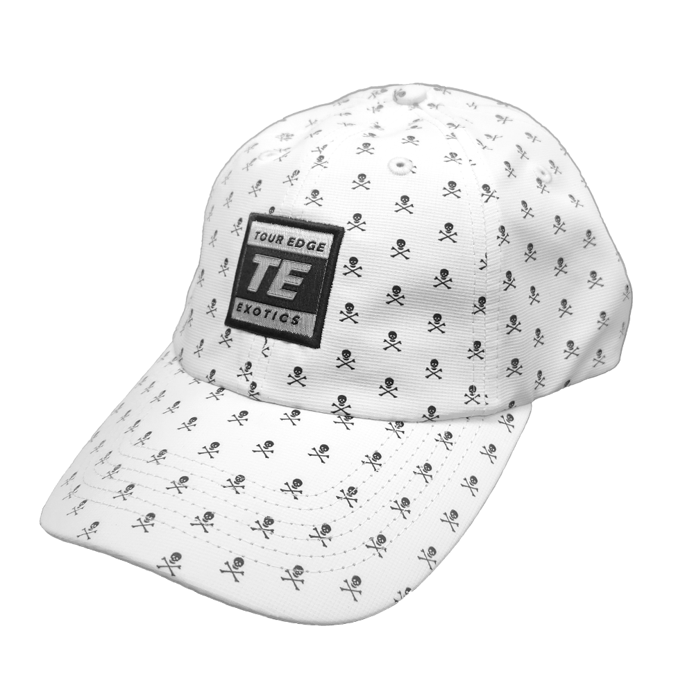 Tour Edge Skull & Crossbones Patterned Performance Cap