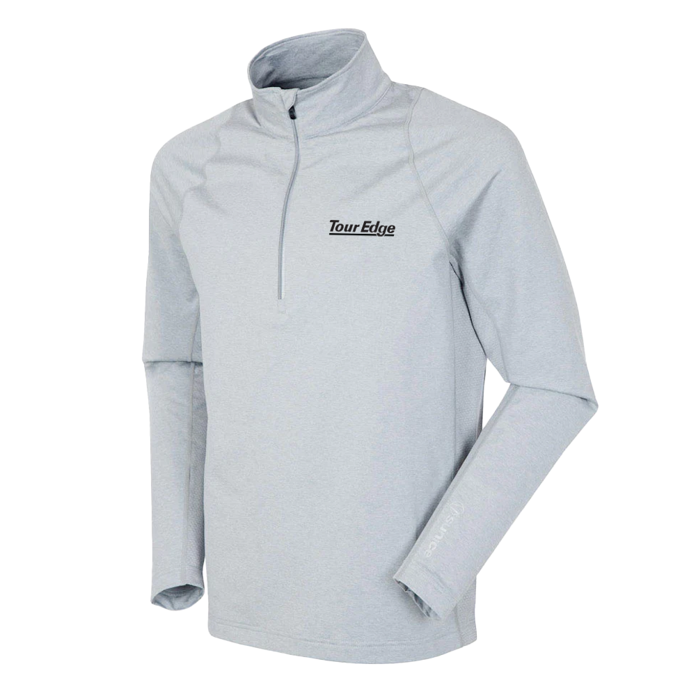 Tour Edge Men's Tobey Lightweight Pullover by Sunice - Magnesium