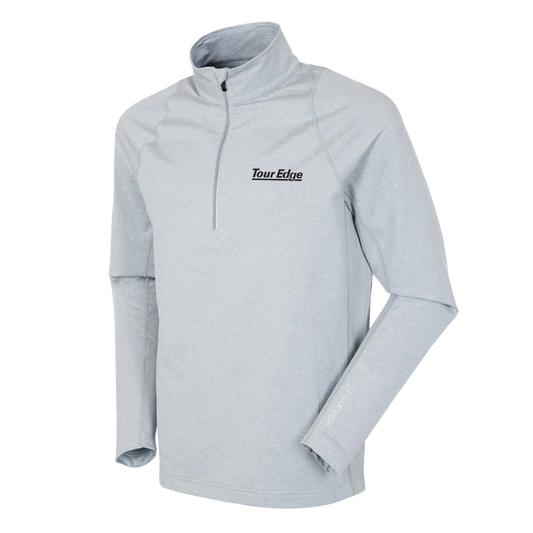 Tour Edge Men's Tobey Lightweight Pullover by Sunice - Magnesium