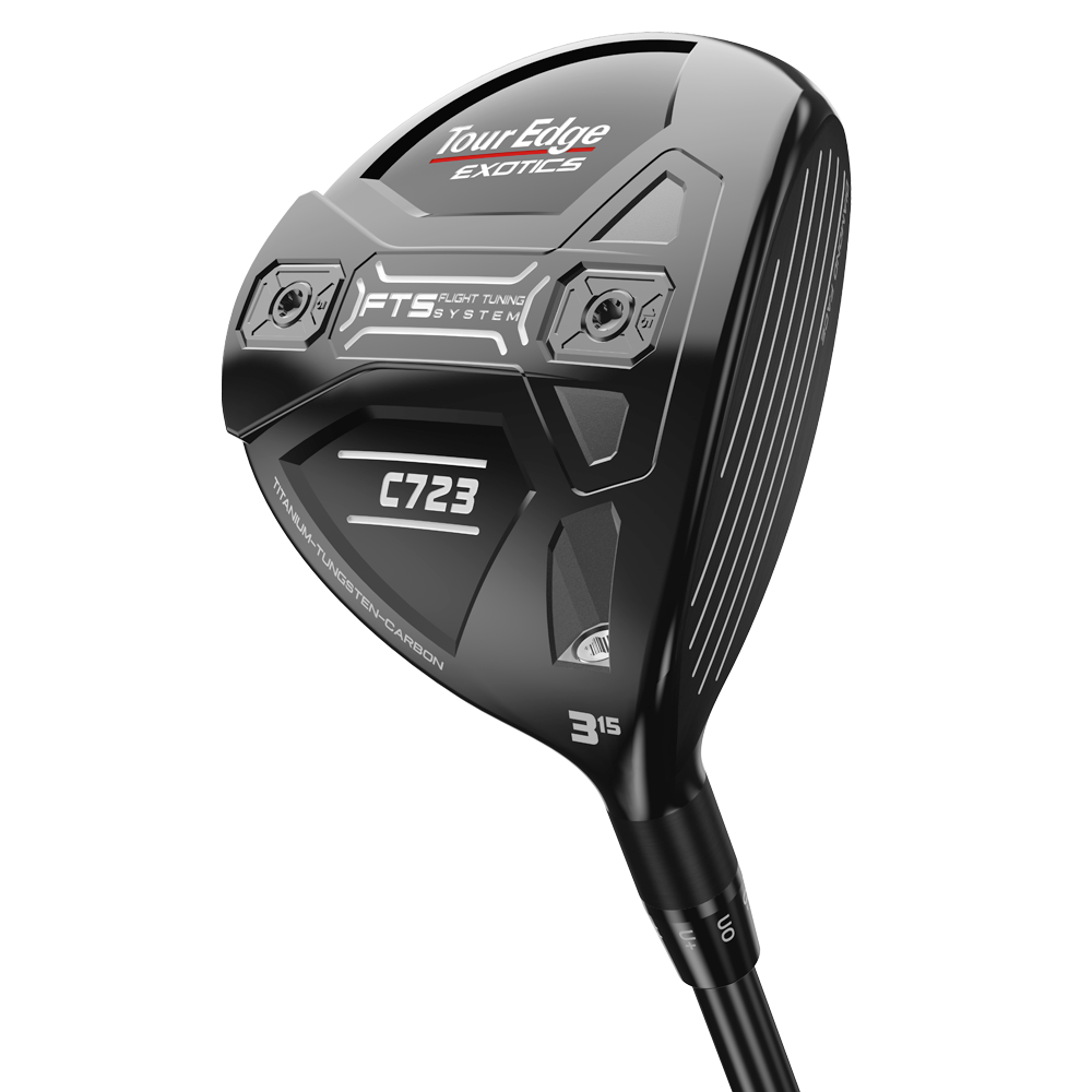 back and face view of Tour Edge Exotics C723 fairway