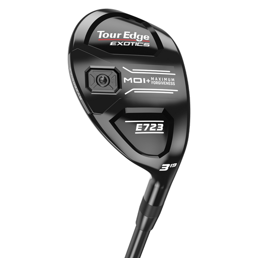 back view of Tour Edge Exotics E723 hybrid