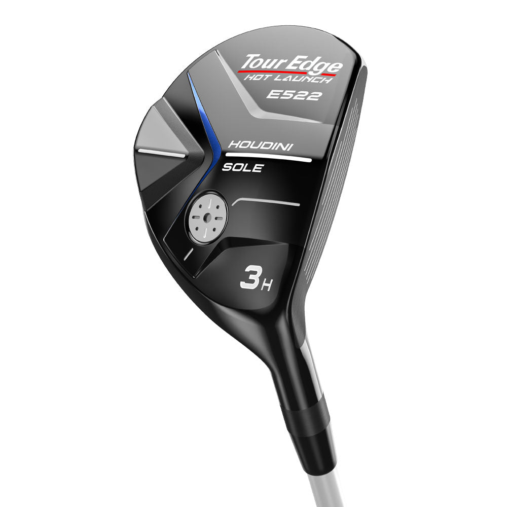 alternate sole view of tour edge hot launch e522 hybrid