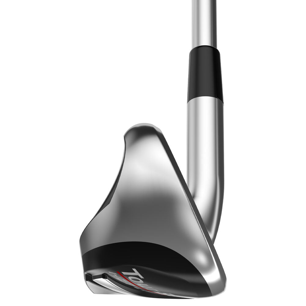 toe view of tour edge hot launch e522 iron wood