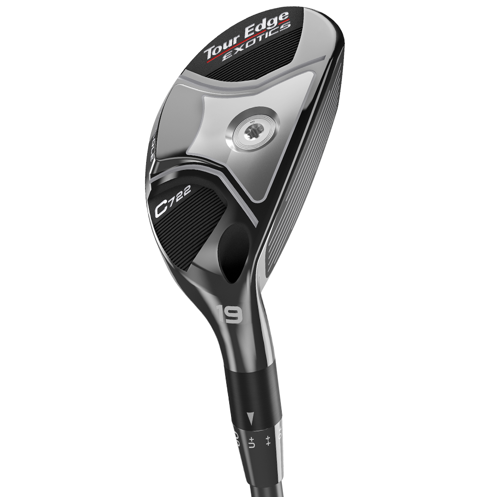 Alternate view of sole of Tour Edge Exotics C722 hybrid