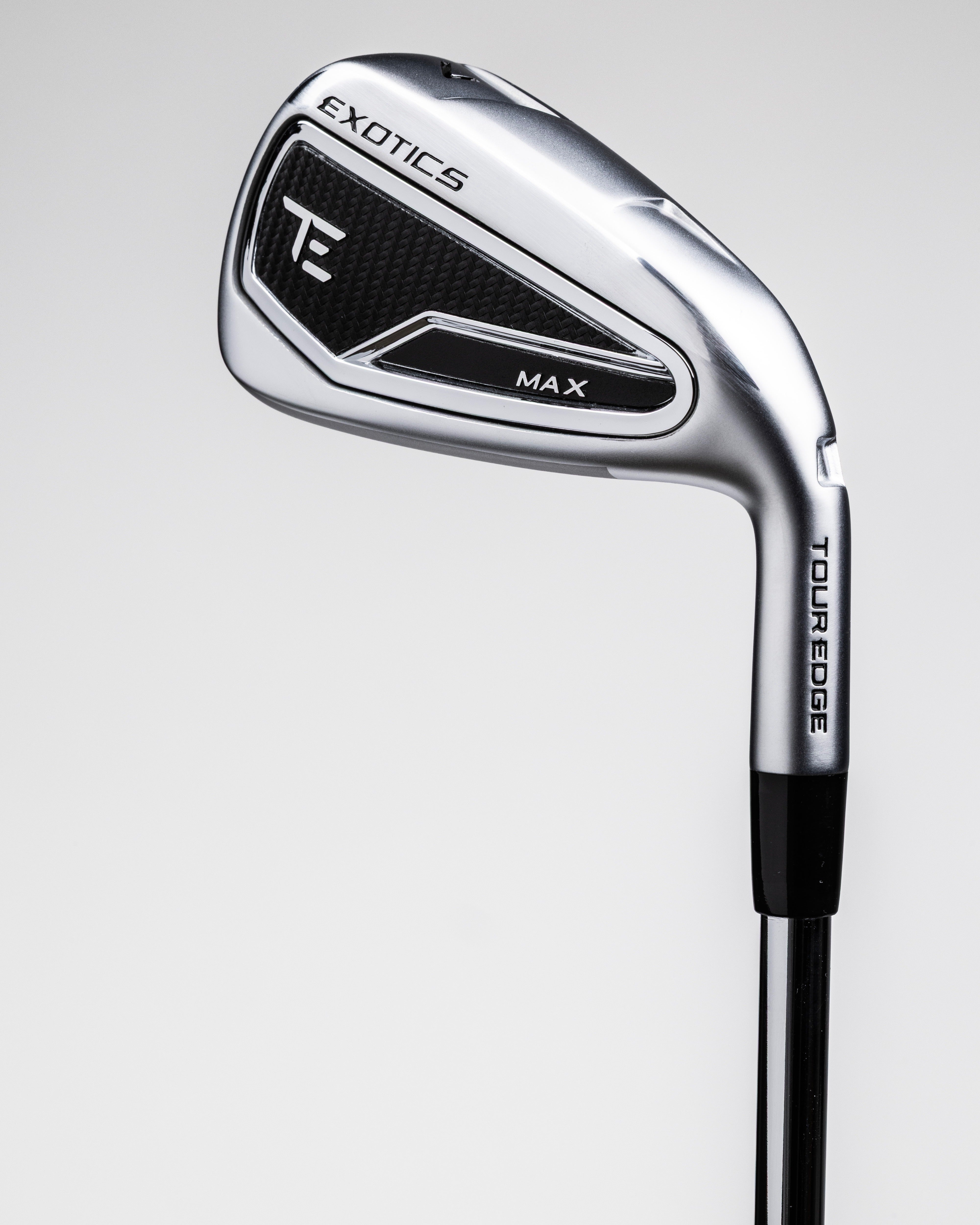 Left Hand Tour Edge Tour Edge Exotics Max Irons Steel and Graphite