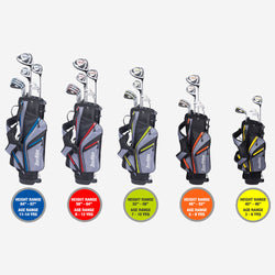 gold bag rain covers for tour edge bags Hot Launch HL-J Junior Sets Left Hand / 3-6 Years