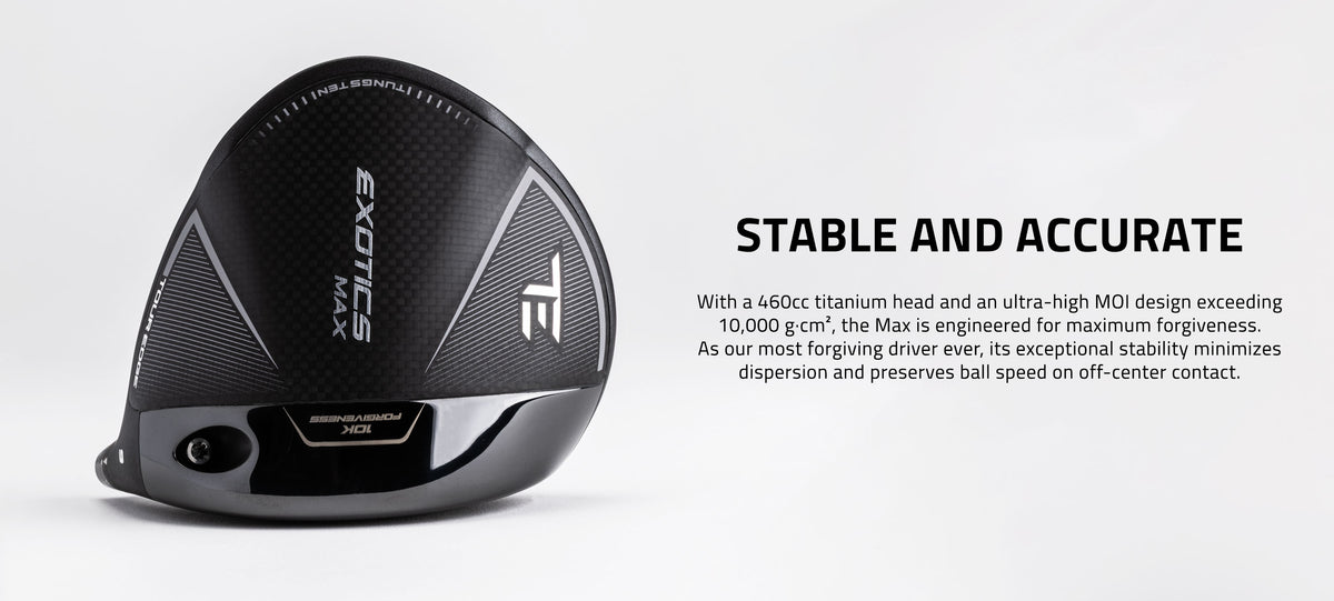 Exotics Max Driver – Tour Edge
