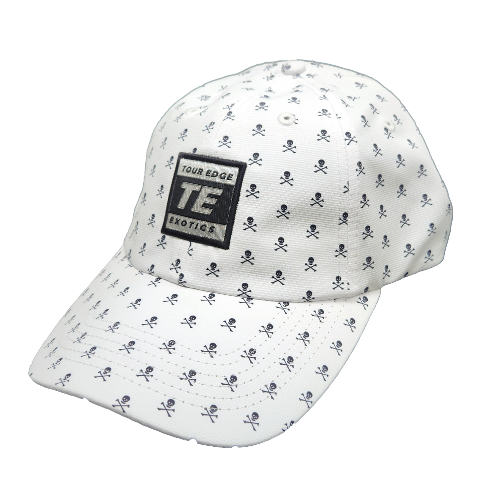Tour Edge Skull & Crossbones Patterned Performance Cap
