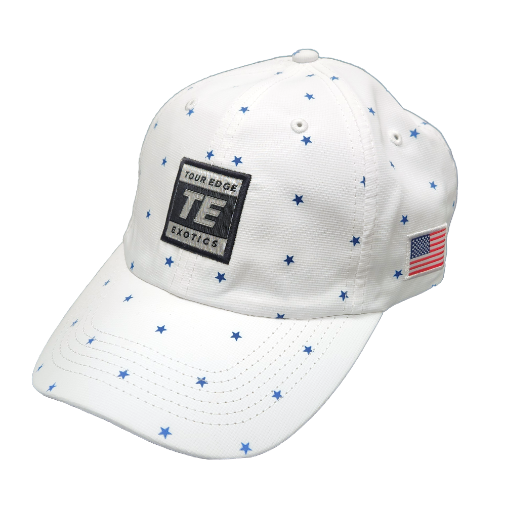 Tour Edge Stars & Stripes Patterned Performance Cap