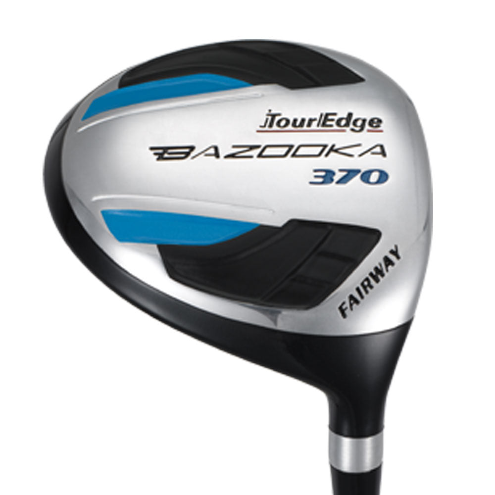 sole view of tour edge bazooka 370 mens fairway wood