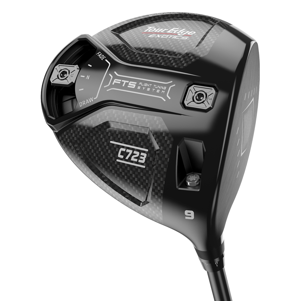 Back and face view of Tour Edge Exotics C723 Driver