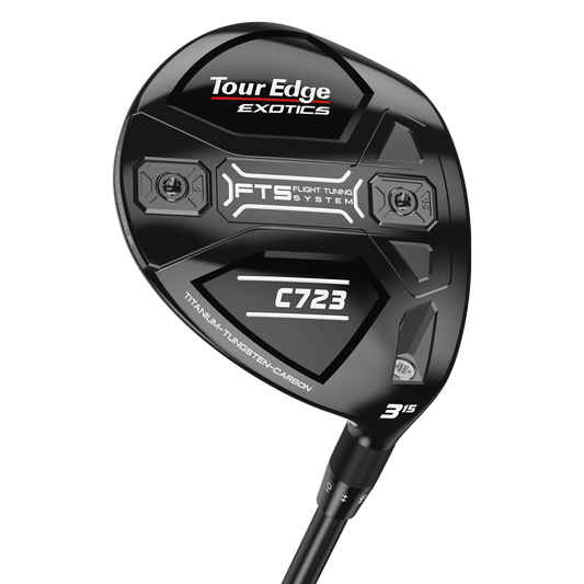 back view of Tour Edge Exotics C723 fairway