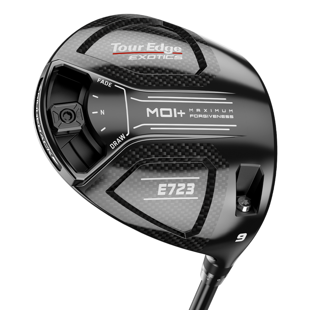 back view of Tour Edge Exotics E723 driver