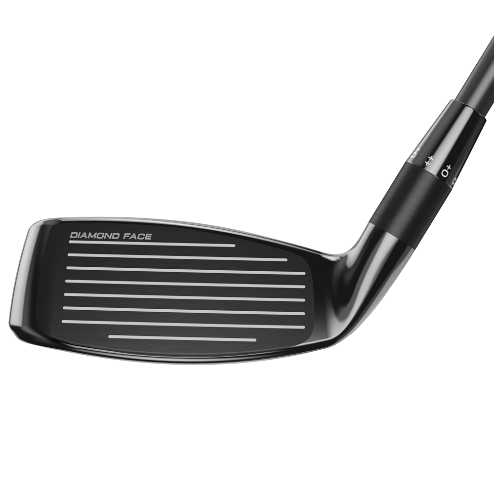 Face on image of Tour Edge Exotics C722 hybrid. 