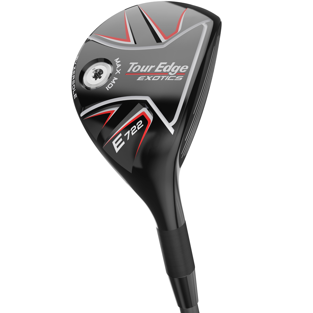 alternate view of sole of Tour Edge Exotics E722 hybrid