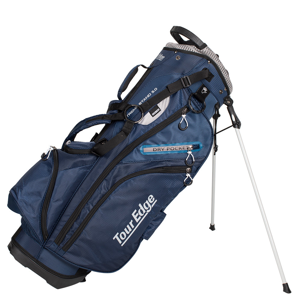 Tour Edge hot launch xtreme stand bag navy blue
